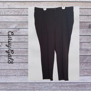 JM Collection Woman Brown Dress Pants 24W